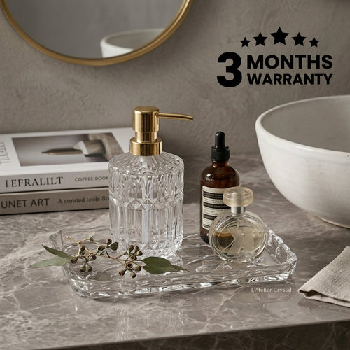Lumra™ CrystalGlass Soap Dispenser