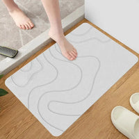 QuickDry Eco-Friendly Diatomite Bath Mat