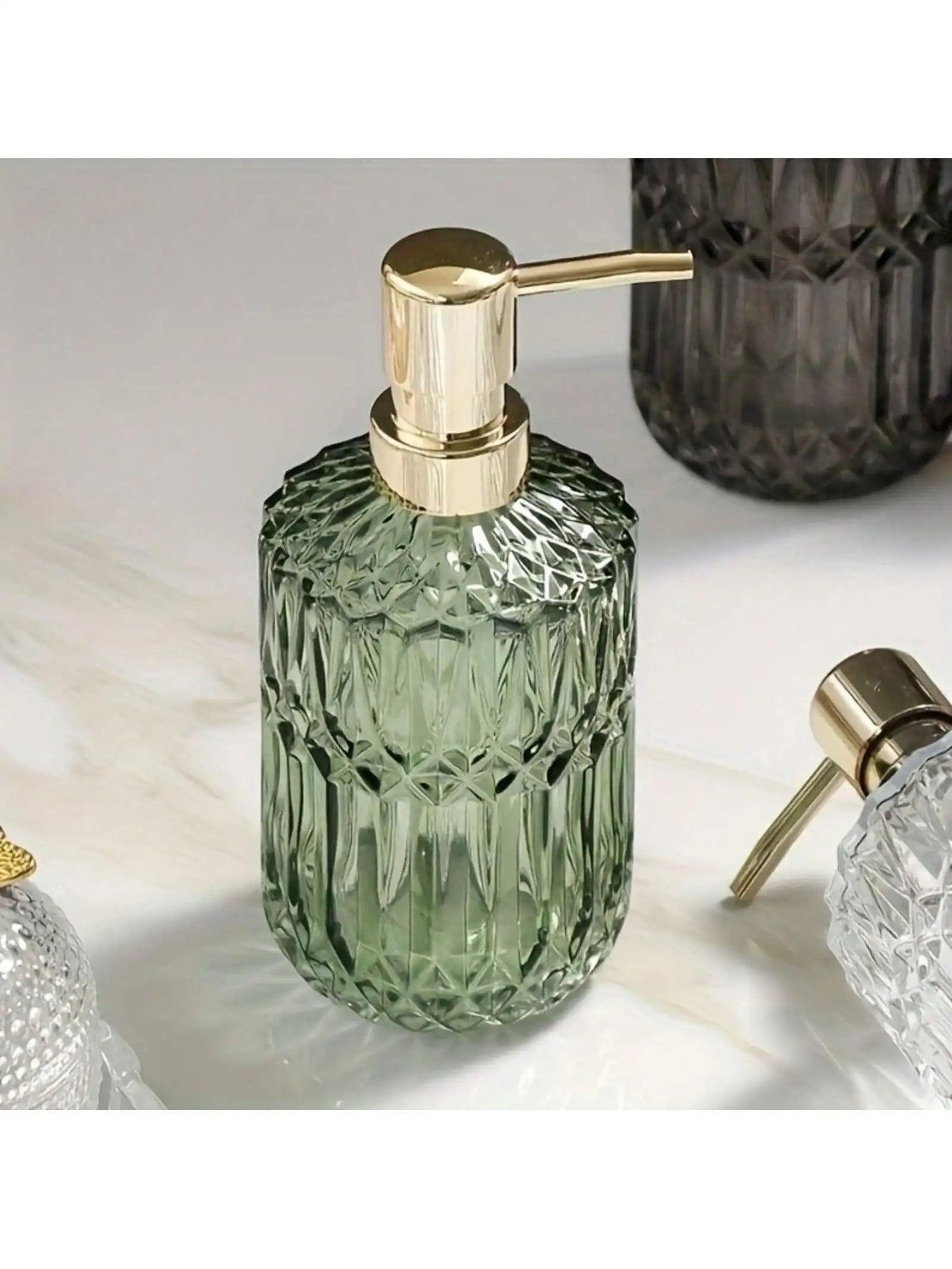 Lumra™ CrystalGlass Soap Dispenser