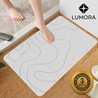 QuickDry Eco-Friendly Diatomite Bath Mat